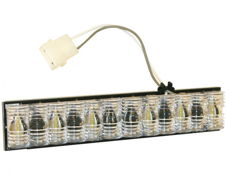 Image of Clear Corner Strobe D-Fuser With 6 LED from Buyers Products. Part number: 3024636