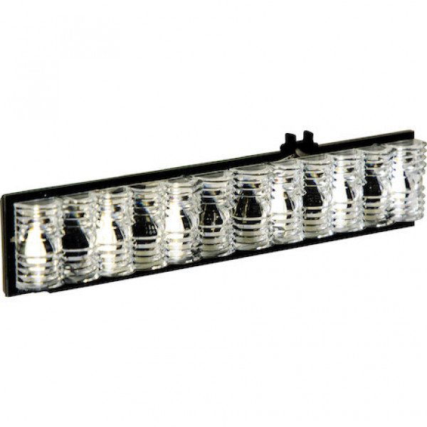 Image of Clear Corner Strobe D-Fuser With 6 LED from Buyers Products. Part number: 3024636