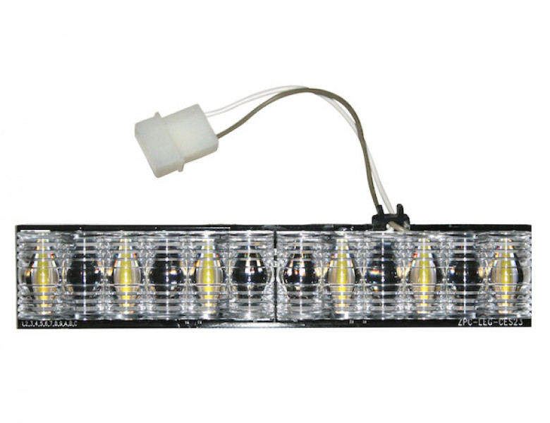 Image of Clear Corner Strobe D-Fuser With 6 LED from Buyers Products. Part number: 3024636