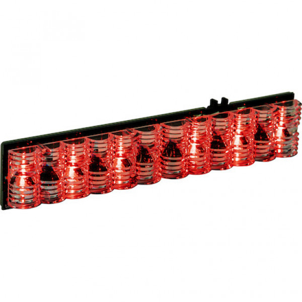 Image of Red Corner Strobe D-Fuser With 6 LED from Buyers Products. Part number: 3024637