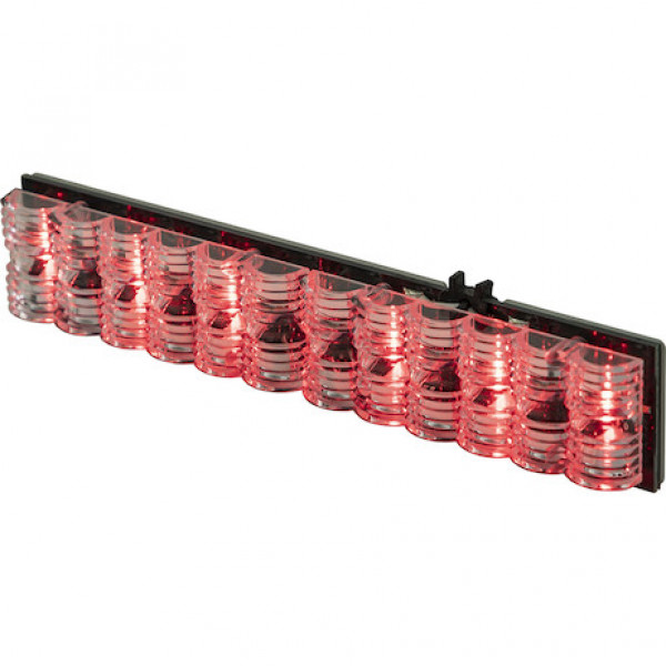 Image of Red Corner Strobe D-Fuser With 6 LED from Buyers Products. Part number: 3024637