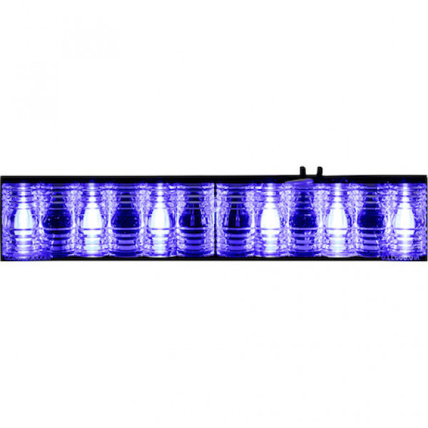 Image of Blue Corner Strobe D-Fuser With 6 LED from Buyers Products. Part number: 3024638