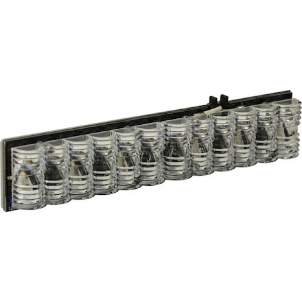 Image of Blue Corner Strobe D-Fuser With 6 LED from Buyers Products. Part number: 3024638