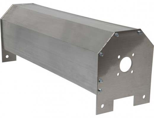 Image of Aluminum Wind Deflector - Full Top from Buyers Products. Part number: 3026462