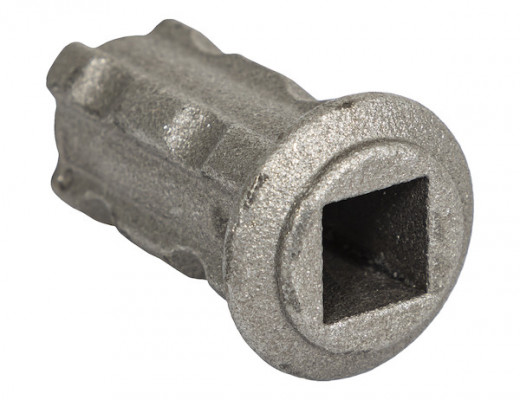 Image of 1-1/2 Inch Square Tarp Gudgeon - Fits 2 Inch Pipe from Buyers Products. Part number: 3027070