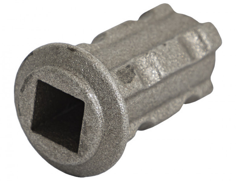 Image of 1-1/2 Inch Square Tarp Gudgeon - Fits 2 Inch Pipe from Buyers Products. Part number: 3027070