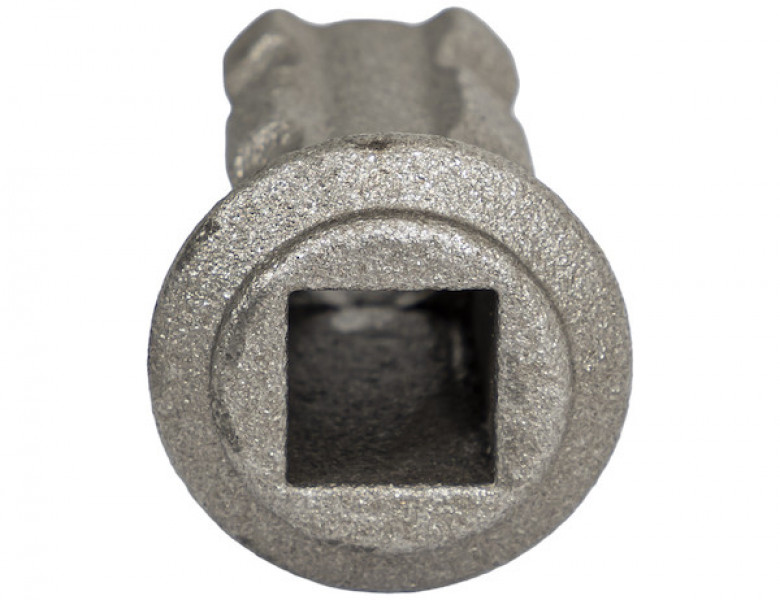 Image of 1-1/2 Inch Square Tarp Gudgeon - Fits 2 Inch Pipe from Buyers Products. Part number: 3027070