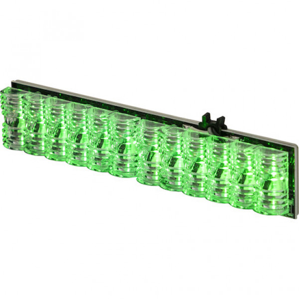 Image of Green Corner Strobe D-Fuser With 6 LED from Buyers Products. Part number: 3032933