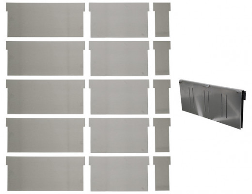 Image of 16 Piece Divider Kit for 12x24x40 Slide Out Truck Bed Boxes from Buyers Products. Part number: 3036256