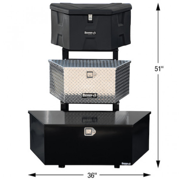 Image of Trailer Tongue Truck Box Display from Buyers Products. Part number: 3047012