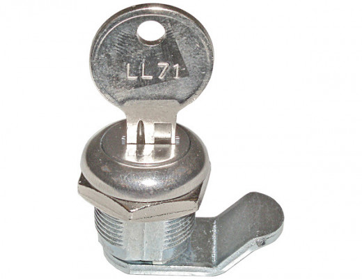 Image of Replacement Lock Cylinder with Key for Heavy-Duty and Junior Latches from Buyers Products. Part number: 39LL71