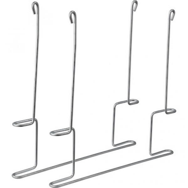 Image of Galvanized Anti-Sail Brackets for Use With 20-Inch-Wide Mud Flaps (pair) from Buyers Products. Part number: 400BZ