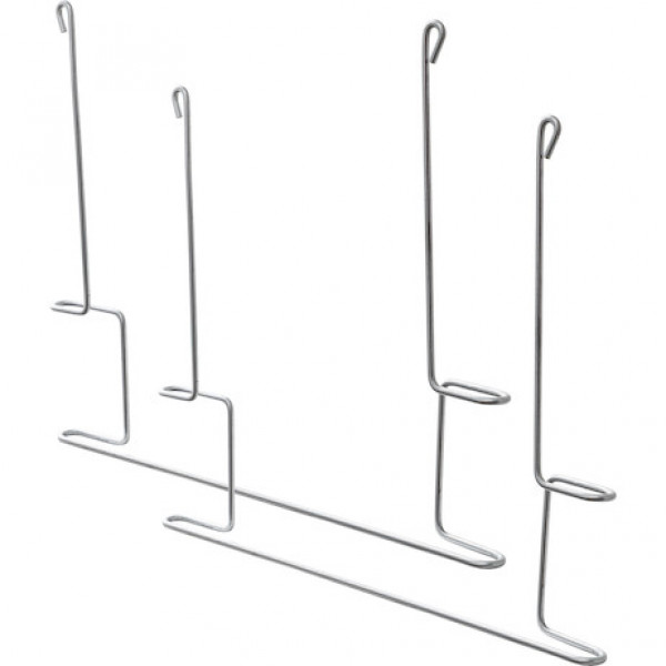 Image of Galvanized Anti-Sail Brackets for Use With 24-Inch-Wide Mud Flaps (pair) from Buyers Products. Part number: 405BZ