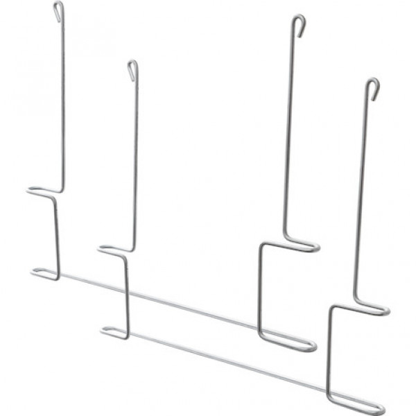 Image of Galvanized Anti-Sail Brackets for Use With 24-Inch-Wide Mud Flaps (pair) from Buyers Products. Part number: 405BZ