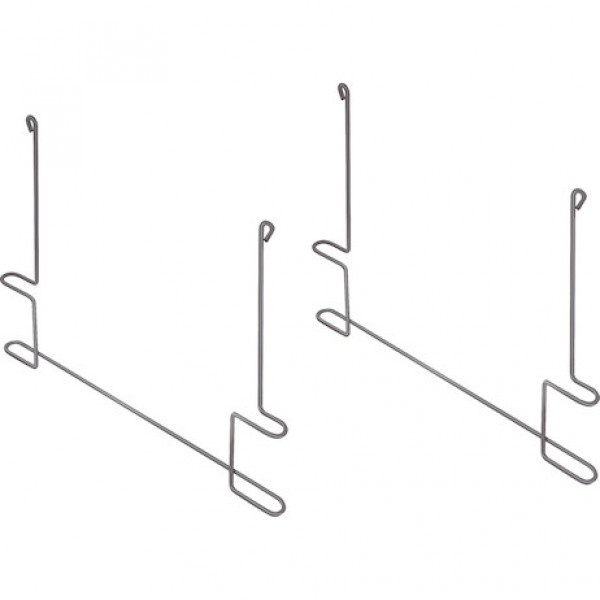 Image of Galvanized Anti-Sail Brackets for Use With 24-Inch-Wide Mud Flaps (pair) from Buyers Products. Part number: 405BZ