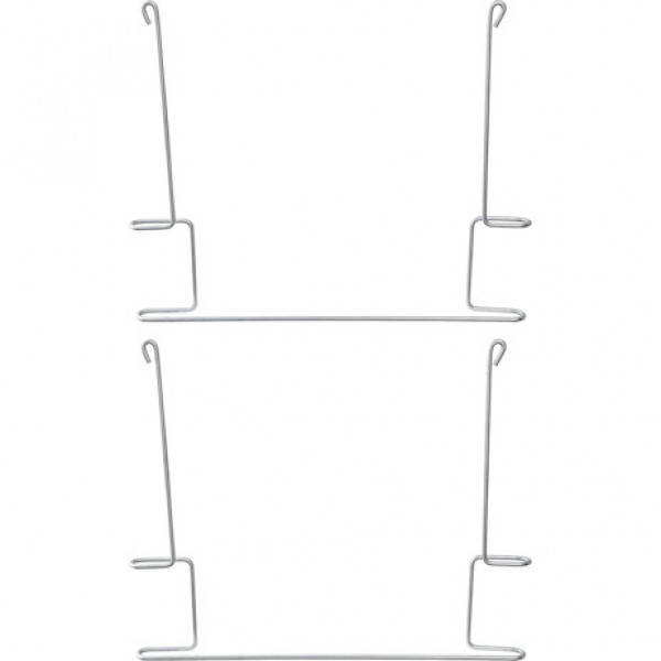 Image of Galvanized Anti-Sail Brackets for Use With 24-Inch-Wide Mud Flaps (pair) from Buyers Products. Part number: 405BZ