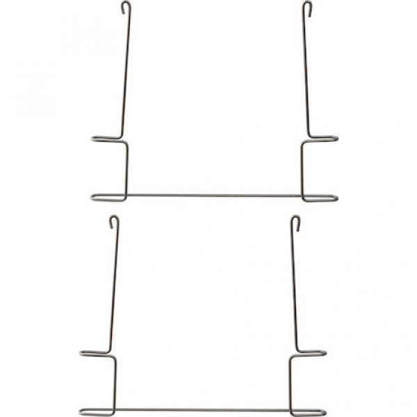 Image of Stainless Steel Anti-Sail Brackets for Use With 24-Inch-Wide Mud Flaps (pair) from Buyers Products. Part number: 405SS