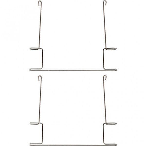 Image of Stainless Steel Anti-Sail Brackets for Use With 24-Inch-Wide Mud Flaps (pair) from Buyers Products. Part number: 405SS