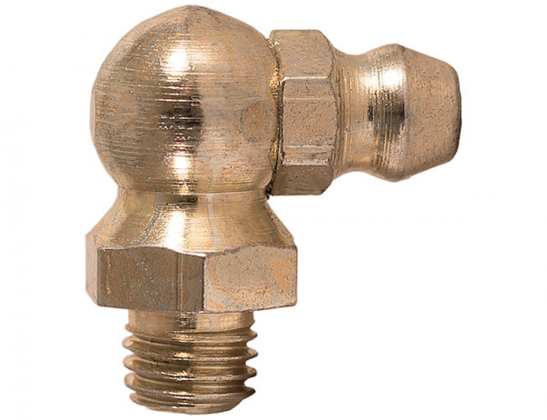 Image of 1/4-28 Inch Taper Thread Grease Fittings - 90 from Buyers Products. Part number: 455