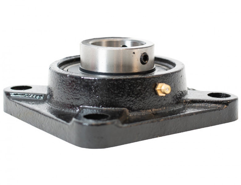 Image of Replacement 4-Hole 2 Inch Set Crew Locking Flanged Auger Bearing for SaltDoggSpreader from SAM. Part number: 4F32SCR