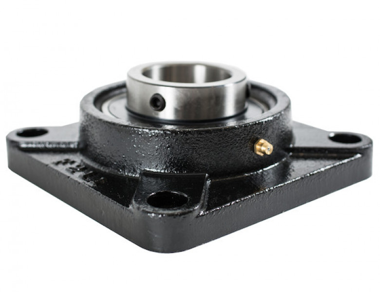 Image of Replacement 4-Hole 2 Inch Set Crew Locking Flanged Auger Bearing for SaltDoggSpreader from SAM. Part number: 4F32SCR