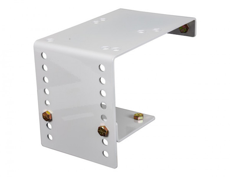 Image of White Bumper Vice Mount from Buyers Products. Part number: 5201017