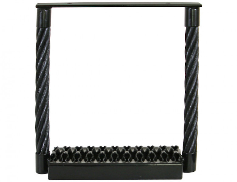 Image of Black Powder Coated Cable Type Truck Step - 15 x 15 x 4.75 Inch Deep from Buyers Products. Part number: 5231515