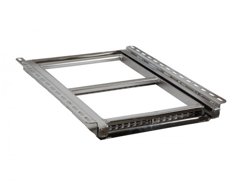 Image of 2-Rung Stainless Steel Retractable Truck Step from Buyers Products. Part number: 5232001