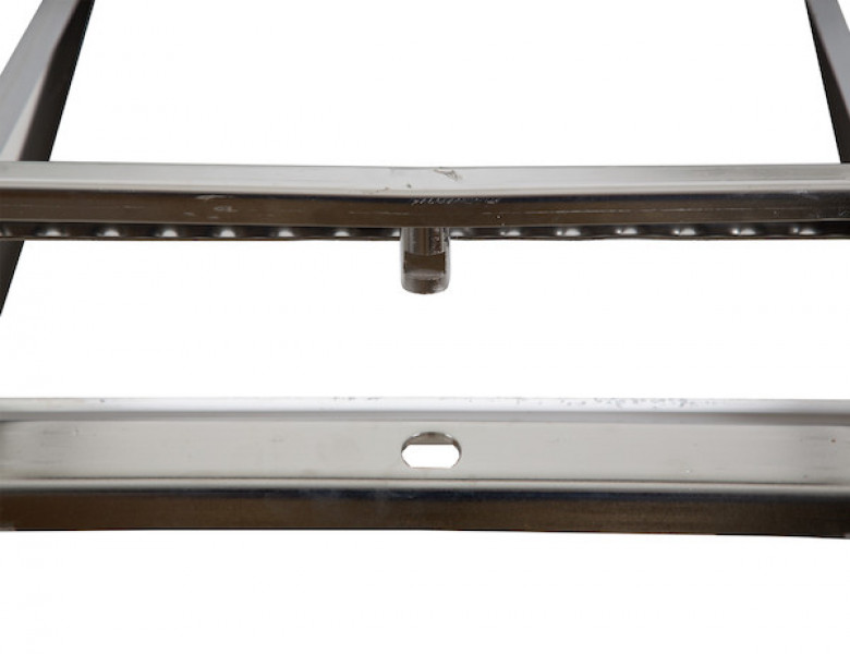 Image of 2-Rung Stainless Steel Retractable Truck Step from Buyers Products. Part number: 5232001