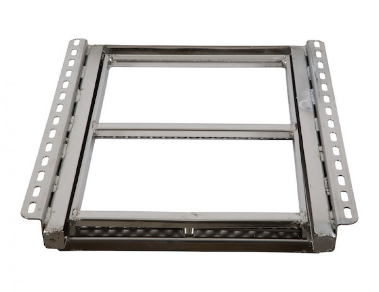 Image of 2-Rung Stainless Steel Retractable Truck Step from Buyers Products. Part number: 5232001