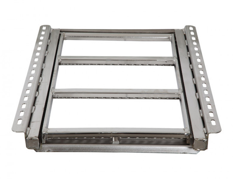 Image of 3-Rung Stainless Steel Retractable Truck Step from Buyers Products. Part number: 5233001