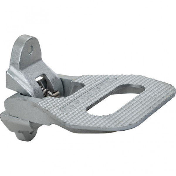 Image of Safety Folding Foot/Grab Step - Zinc Finish from Buyers Products. Part number: 5236586