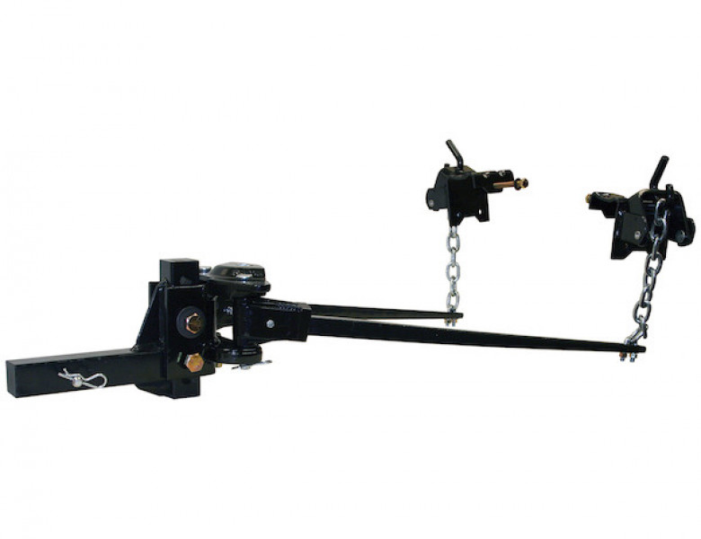 Image of Weight Distributing Hitch - Trunnion Bar-Black Powder Coated from Buyers Products. Part number: 5421012