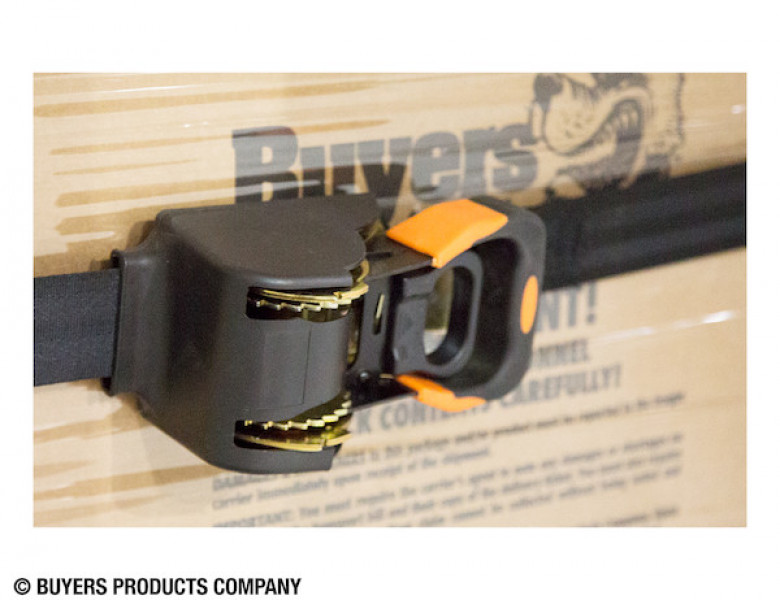 Image of 2 Inch x 10 Foot Retractable E-Track Ratchet Tie Down from Buyers Products. Part number: 5480011