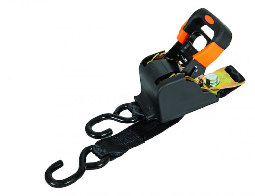 Image of 10 Foot Heavy Duty Retractable Ratchet Tie Down from Buyers Products. Part number: 5483105