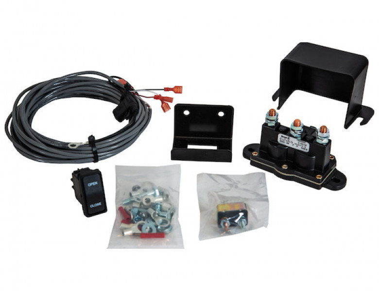 Image of Tarp Rocker Switch Kit with Solenoid from Buyers Products. Part number: 5541020