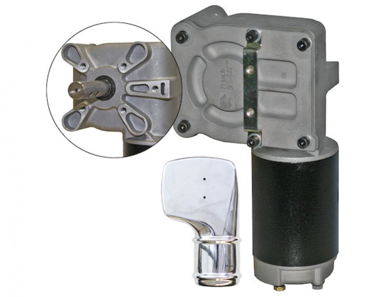 Image of 600W/90:1 Electric Tarp Gear Motor - 1 Year Warranty from Buyers Products. Part number: 5541095