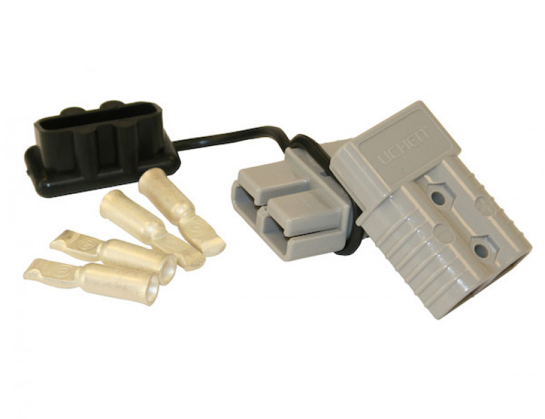 Image of Booster Cable's Gray Quick Connect Replacement Kit from Buyers Products. Part number: 5601015