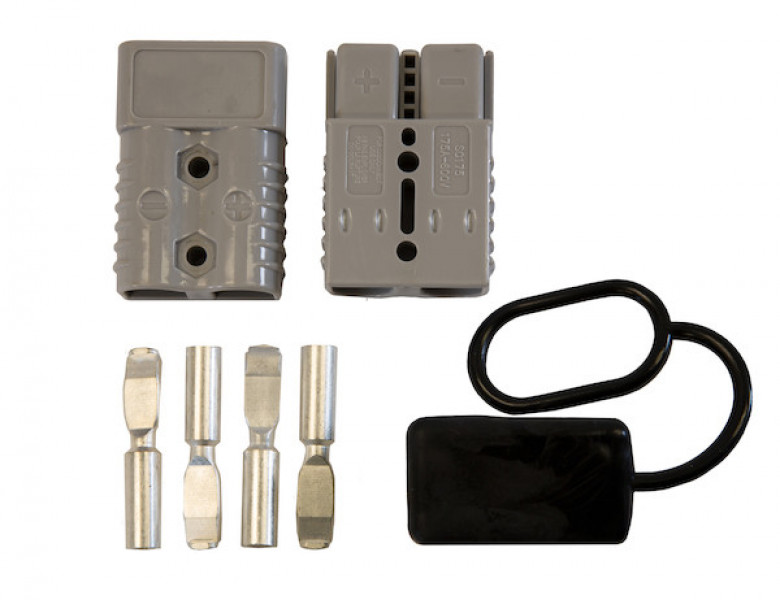 Image of Booster Cable's Gray Quick Connect Replacement Kit from Buyers Products. Part number: 5601015