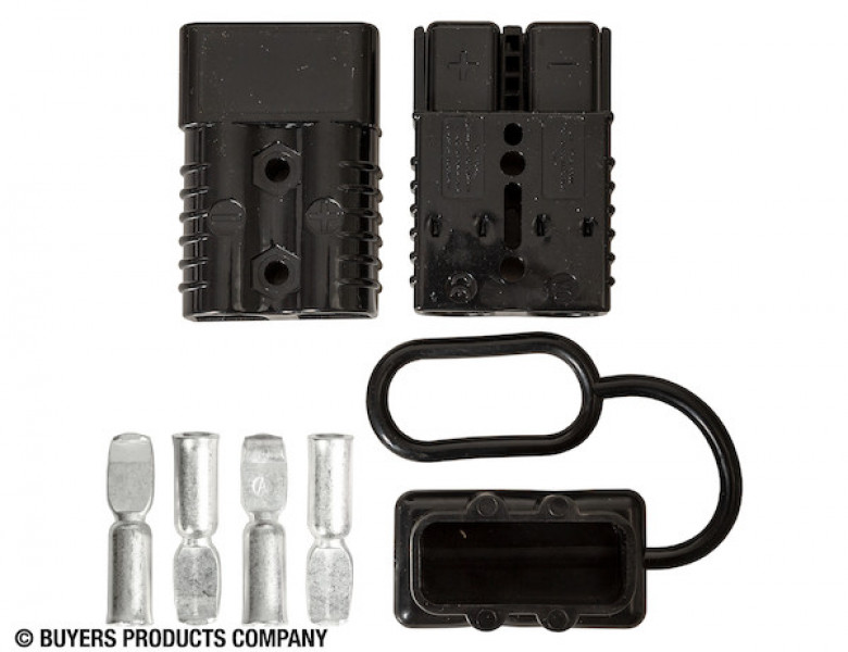 Image of Booster Cable's Gray Quick Connect Replacement Kit from Buyers Products. Part number: 5601015