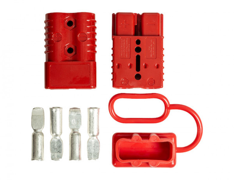 Image of Replacement Red Quick Connect Kit for Booster Cables from Buyers Products. Part number: 5601017