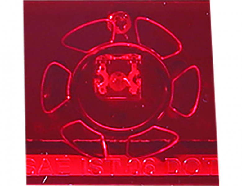 Image of 17 Inch Red Slimline Stop/Turn/Tail Light With 9 LED from Buyers Products. Part number: 5621711