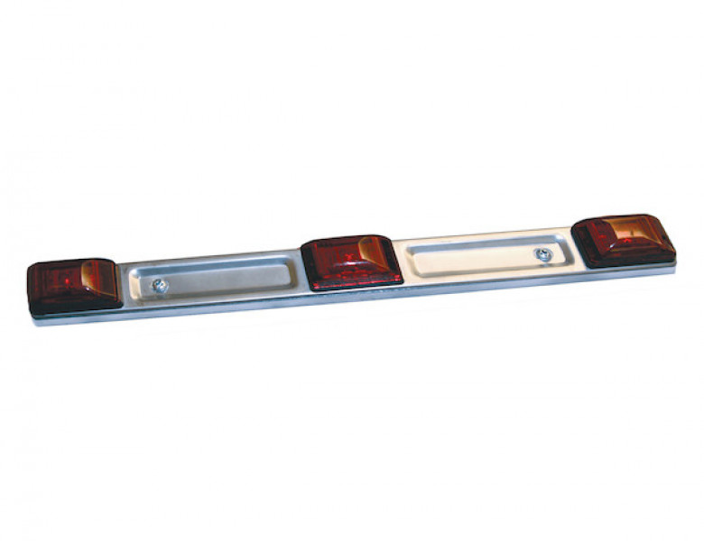 Image of 14 Inch Stainless Steel ID Bar Light With 9 LED from Buyers Products. Part number: 5621720