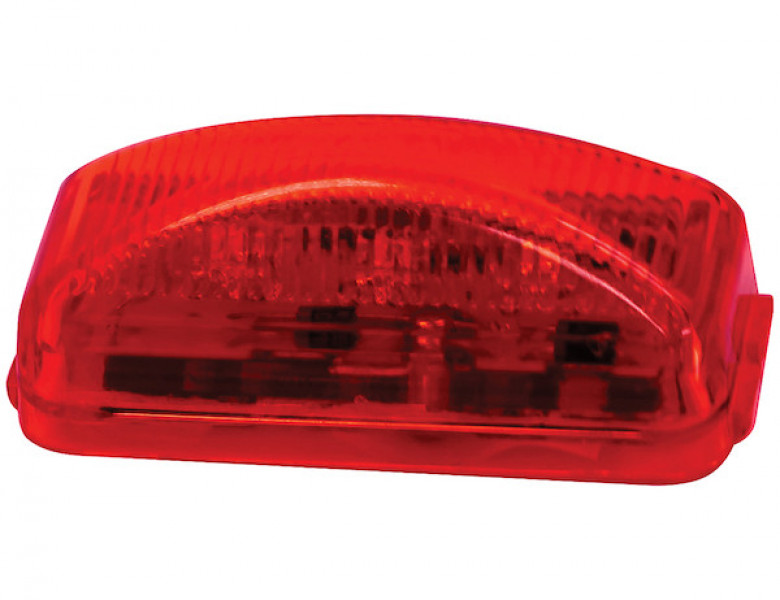 Image of 2.5 Inch Red Surface Mount Marker Light With 3 LED from Buyers Products. Part number: 5622104