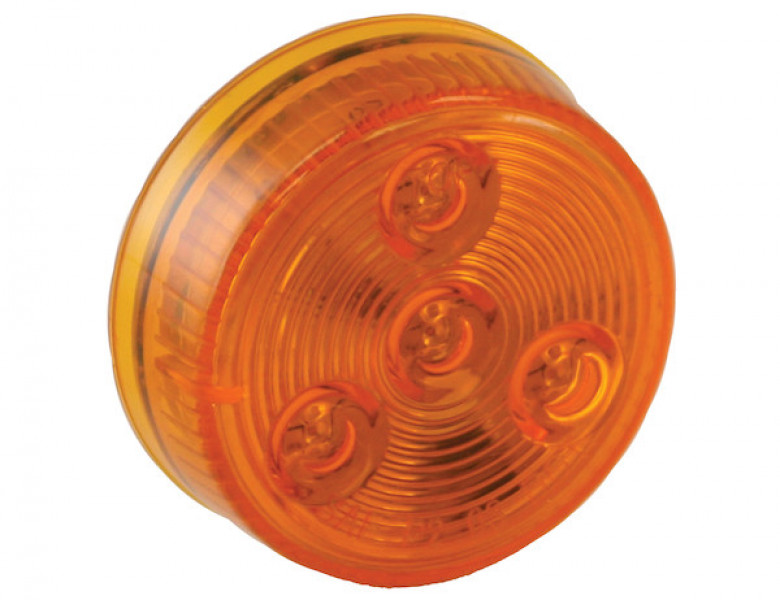 Image of 2 Inch Red Round Marker/Clearance Light with 4 LEDs (Light Only) from Buyers Products. Part number: 5622154