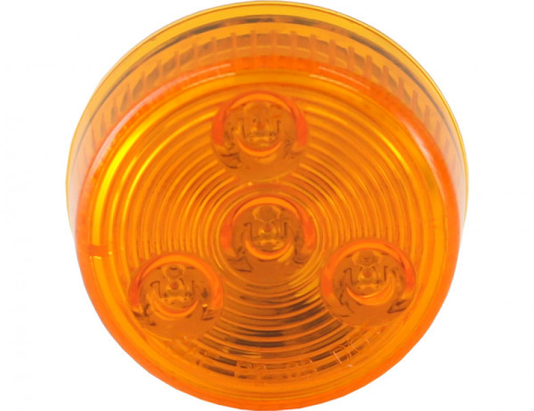 Image of 2 Inch Red Round Marker/Clearance Light with 4 LEDs (Light Only) from Buyers Products. Part number: 5622154