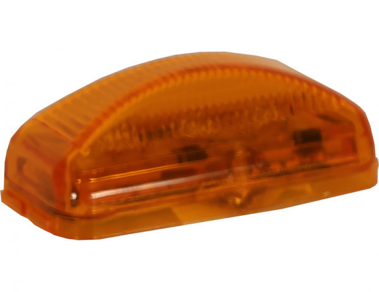 Image of 2.5 Inch Amber Surface Mount Marker Light With 3 LED from Buyers Products. Part number: 5622204