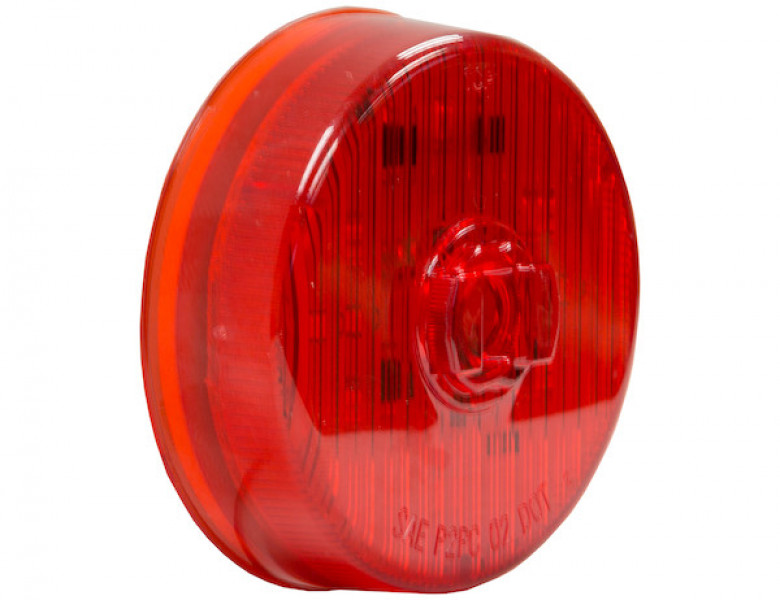 Image of 2.5 Inch Red Round Marker/Clearance Light With 7 LED from Buyers Products. Part number: 5622517