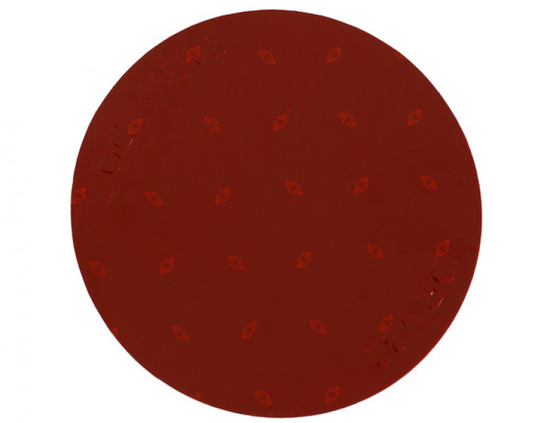 Image of 3 Inch Red Round DOT Stick-On Reflectors - 100 Per Roll from Buyers Products. Part number: 5623000