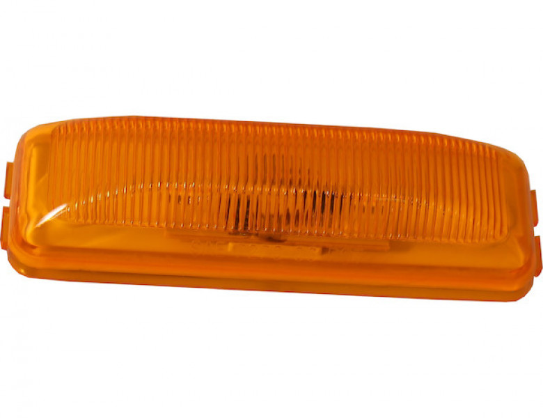 Image of 3.75 Inch Red Rectangular Marker/Clearance Light With 2 LED from Buyers Products. Part number: 5623812